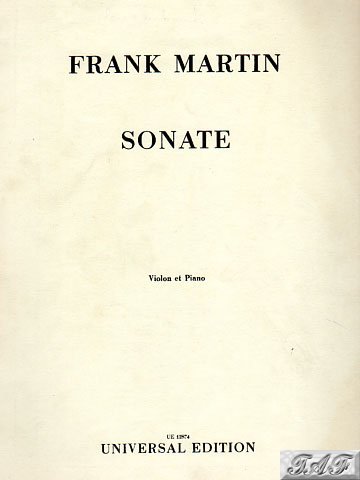 Sonate Violon et Piano