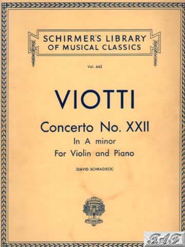 Violin Concerto in A Minor