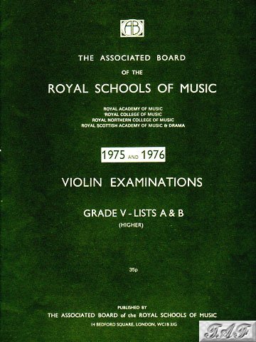 Violin Exam Pieces - Grade 5