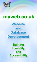 maweb - website and database development