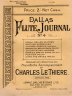 Dallas Flute Journal no 4 - click image for more information