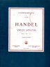 Handel Violin Sonatas Book 1 Augener 8668A - click image for more information