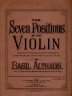 Seven Positions of the Violin The - click image for more information