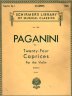 Twenty Four Caprices for the Violin - click image for more information