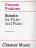 Poulenc Sonata for Flute and Piano Chester Music - click image for more information