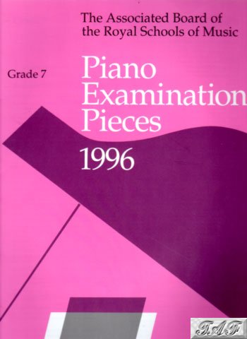 ABRMS Piano Exam Pieces Grade 7 1996