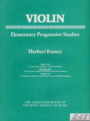 Kinsey Violin Elementary Progressive Studies 2nd Set ABRSM