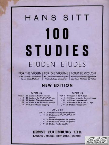100 studies for violin
