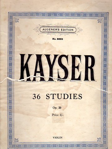 Kayser Violin Studies