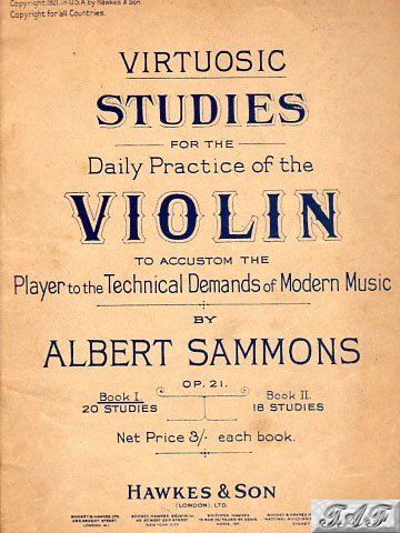 Virtuosic Studies for Daily Violin Practice