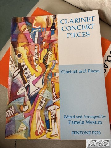 Clarinet concert pieces