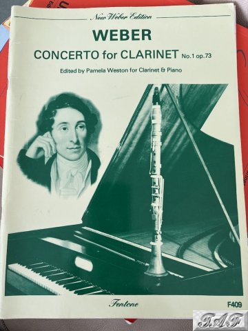 Concerto for clarinet no 1 op 73