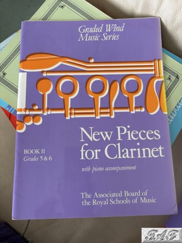 New pieces for clarinet book 2