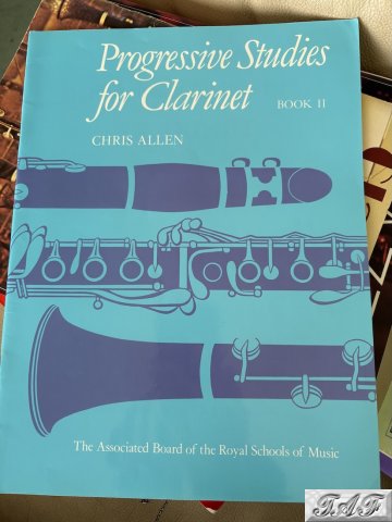 Progressive studies for clarinet book II