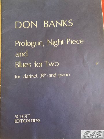 Prologue, Night Piece and Blues for Two