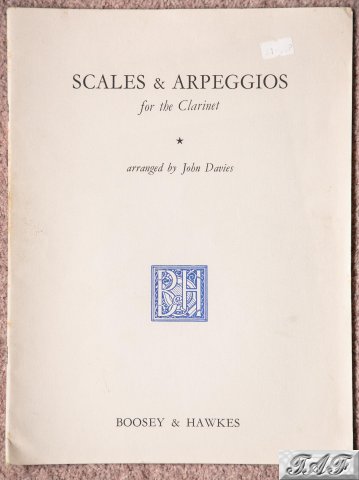 Scales and Arpeggios for the Clarinet