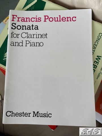 Sonata for clarinet and piano