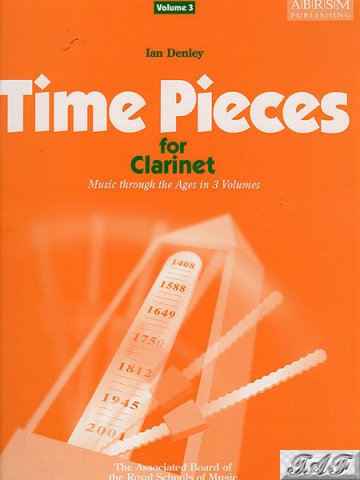 Time pieces for clarinet volume 3