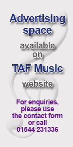 Contact TAF Music to advertise on this page