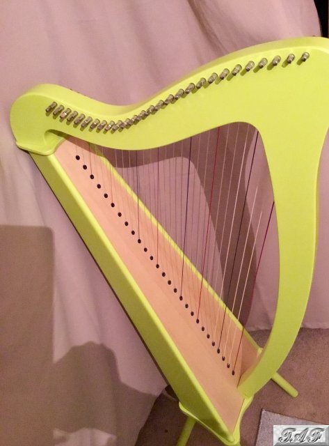 Bardic 27 apple green harp - Item MI-101101 for sale on SellMyHarp
