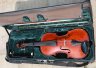 German 16 in Viola Viola Bow And Custom made Case - thumbnail picture 1