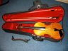 Warm Sounding Violin Shoulder Rest Case Bow - thumbnail picture 1