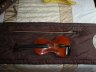 Full size Violin English c1910 with G Weiner Pernambuco Bow - thumbnail picture 3