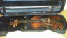 Unique old German violin with ornate scroll - thumbnail picture 1