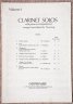 Clarinet Solos with piano accompaniment Vol 1 - click image for more information