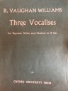 Three Vocalises - click image for more information